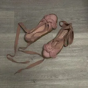 Puma Shoes Puma X Fenty By Rihanna Baby Pink Ballet Tie Up